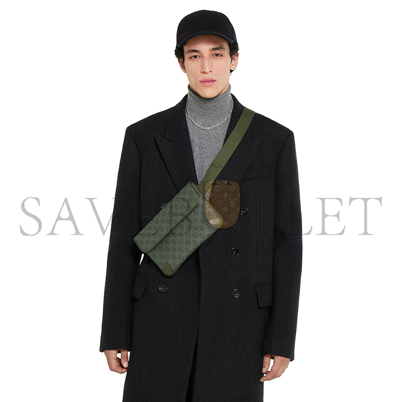 GUCCI GG MONOGRAM SMALL BELT BAG 792091 (24*16.5*6cm) GUCCI GG MONOGRAM SMALL BELT BAG 792091 (24*16.5*6cm)